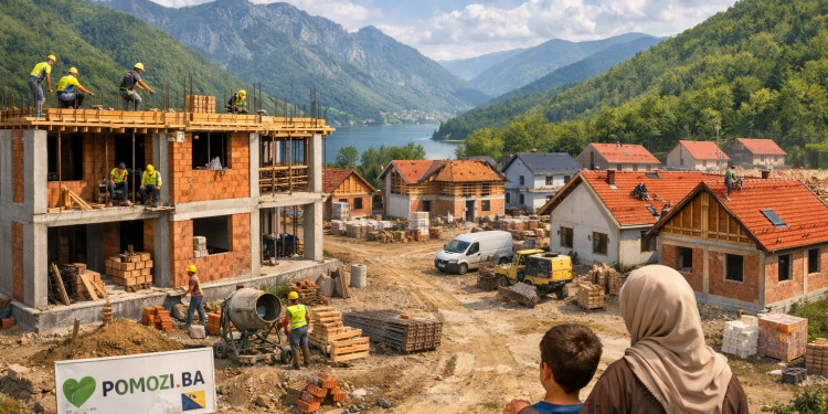 Novi domovi za 20 porodica: U Donjoj Jablanici napreduje izgradnja stambenog naselja