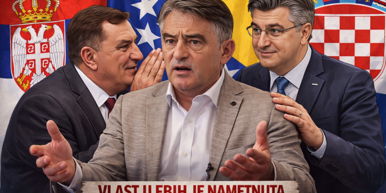 Željko Komšić: Vlast u FBiH je nametnuta, Dodik je ključni politički oslonac Zagreba u BiH