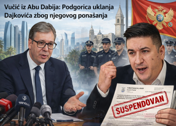 Vučić iz Abu Dabija: Vlasti u Podgorici uklanjaju Dajkovića zbog njegovog ponašanja