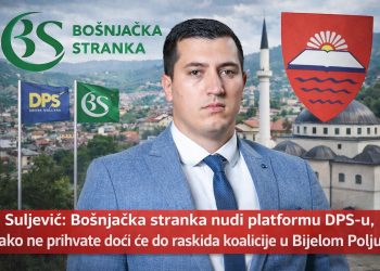 Suljević: Bošnjačka stranka nudi platformu DPS-u, ako je ne prihvate slijedi raskid koalicije u Bijelom Polju