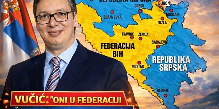 /VIDEO/ Vučić u Trebinju: “U Federaciji žive u snovima i misle da su snažniji od Srbije”