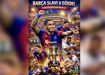 /VIDEO/ Spektakl u Džedi: Barcelona srušila Real i osvojila Superkup Španije