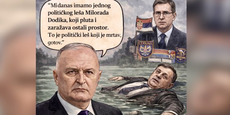 Helez: Dodik je politički leš, Vučić se ne može udaljiti od četničke ideologije