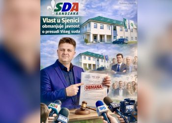 SDA Sandžaka: Vlast u Sjenici obmanjuje javnost o presudi Višeg suda