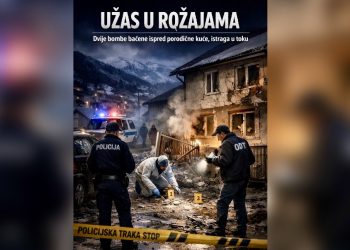 Užas u Rožajama: Dvije bombe bačene ispred porodične kuće, istraga u toku