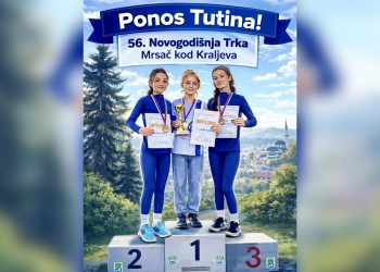 /VIDEO/ Ponos Tutina: Tri medalje za tri mlade atletičarke na Novogodišnjoj trci u Mrsaću