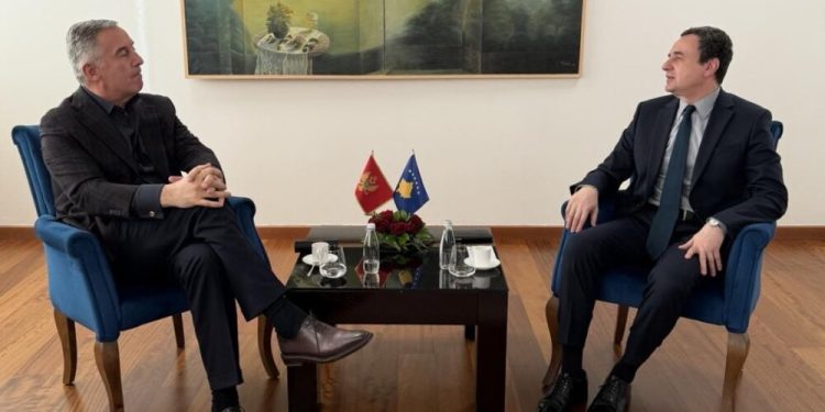 Đukanović u Prištini s Kurtijem: Čestitao mu izbornu pobjedu
