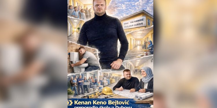 Kenan Keno Bejtović preporodio školu u Dubovu: Humanost i rad donijeli novu sliku obrazovne ustanove