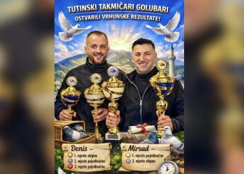 Tutinski takmičari golubari ostvarili vrhunske rezultate