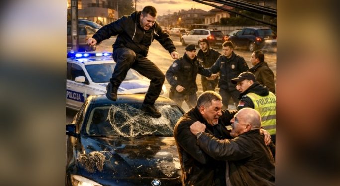 Novi Pazar: Sukob bivšeg zeta i tasta pred iftar – oštećen BMW, policija intervenisala