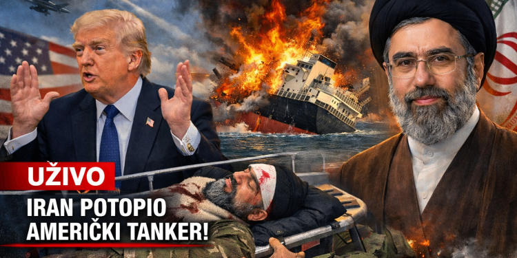 Uživo – Iran potopio američki tanker, ima poginulih: Vrhovni vjerski lider se prvi put oglasio