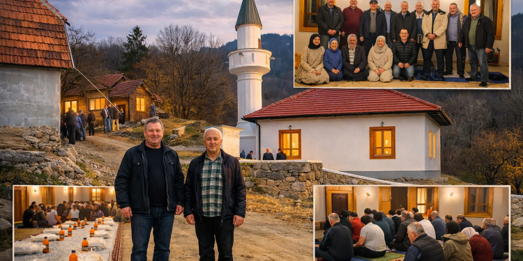 Nakon 82 godine ponovo klanjana teravija u Milatkovićima kod Čajniča