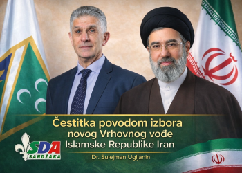 Ugljanin čestitao izbor novog Vrhovnog vođe Irana