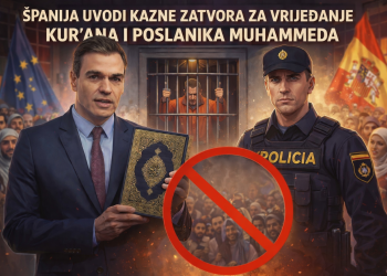 ŠPANIJA NAVODNO UVODI ZATVORSKE KAZNE ZA VRIJEĐANJE KUR’ANA I POSLANIKA MUHAMMEDA