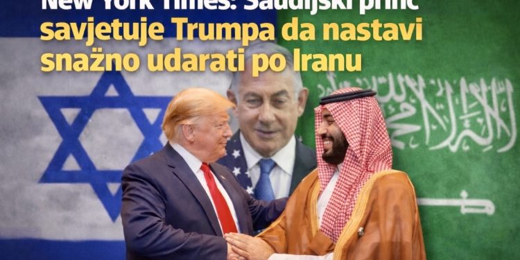 New York Times: Saudijski princ savjetuje Trumpa da nastavi snažne udare na Iran