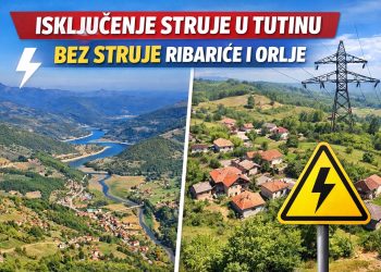 Najavljeno isključenje struje u Tutinu: Bez električne energije Ribariće i Orlje