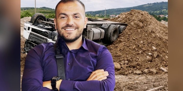 TEŠKA NESREĆA U NOVOM PAZARU: Kamion se prevrnuo u Šutenovcu, vozač hitno prebačen u Beograd