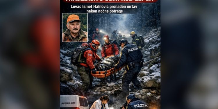 Tragedija u šumi kod Žepča: Lovac Ismet Halilović pronađen mrtav nakon noćne potrage