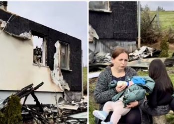 /VIDEO/ TUTIN: U plamenu izgorio dom četvoročlane porodice – samohrana majka sa troje djece ostala bez krova nad glavom