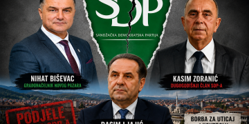 Velike podjele unutar SDP-a u Novom Pazaru: Sukob tabora oko Biševca i Zoranića sve izraženiji