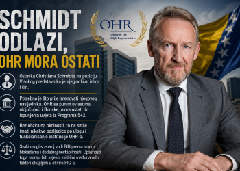 Izetbegović: OHR mora ostati i nakon odlaska Schmidta