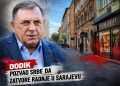 Milorad Dodik pozvao Srbe da zatvore radnje u Sarajevu nakon incidenta u Ferhadiji