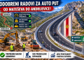 Vlada Crne Gore dala zeleno svjetlo za pripremne radove na dionici autoputa Mateševo–Andrijevica