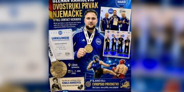 Dženan Ramičević dvostruki prvak Njemačke u full contact kickboxu: Sljedeći cilj Evropsko prvenstvo