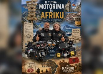 Iz Tutina motorima ka Africi: Bajkerska avantura Adnana Tutića i Ike Dudića se nastavlja