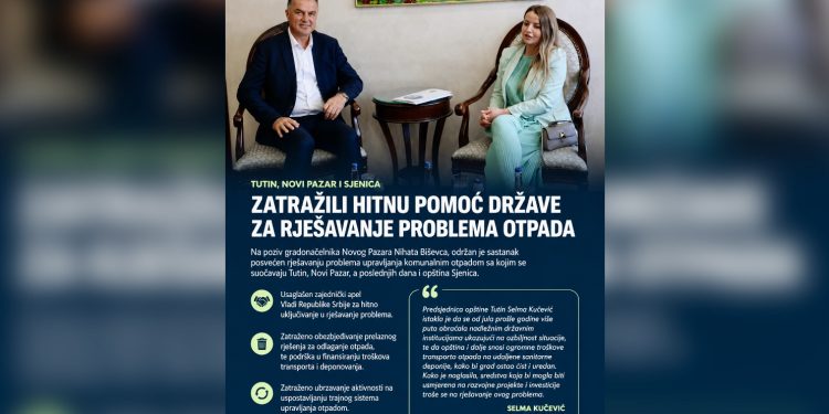 /VIDEO/ Tutin, Novi Pazar i Sjenica zatražili hitnu pomoć države za rješavanje problema odlaganja otpada