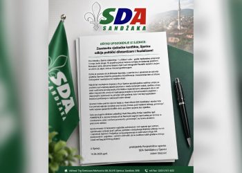 Sjenica na prekretnici: SDA Sandžaka upozorava na ugrožavanje suživota i javnog zdravlja
