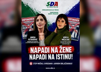 Organizacija žena SDA Sandžaka osudila medijski napad na Anisu Fetahović i Adelu Melajac