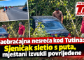 Saobraćajna nesreća kod Tutina: Sjeničak sletio s puta, mještani izvukli povrijeđene