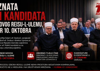 Poznata tri kandidata za novog reisu-l-ulemu, izbor 10. oktobra