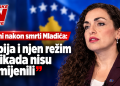Osmani nakon smrti Mladića: „Srbija i njen režim se nikada nisu promijenili“