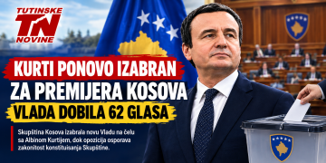 Kurti ponovo izabran za premijera Kosova: Vlada dobila 62 glasa