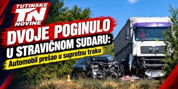 Dvoje poginulo u stravičnom sudaru: Automobil prešao u suprotnu traku