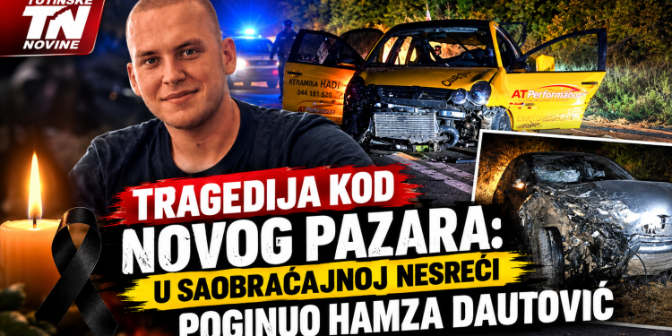 Tragedija kod Novog Pazara: U saobraćajnoj nesreći poginuo Hamza Dautović