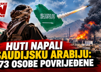 Velika eskalacija na Bliskom istoku: Huti napali Saudijsku Arabiju, 73 osobe povrijeđene