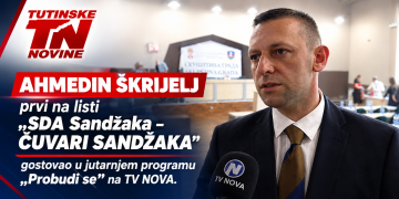 /VIDEO/ Ahmedin Škrijelj, prvi na listi „SDA Sandžaka – ČUVARI SANDŽAKA“, gostovao u programu „Probudi se“ na TV NOVA