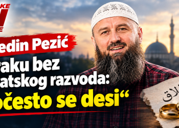 Elvedin Pezić o braku bez šerijatskog razvoda: „Počesto se desi“