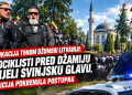 /VIDEO/ PROVOKACIJA TOKOM DŽUME U LITVANIJI: Motociklisti pred džamiju donijeli svinjsku glavu, policija pokrenula postupak