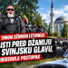 /VIDEO/ PROVOKACIJA TOKOM DŽUME U LITVANIJI: Motociklisti pred džamiju donijeli svinjsku glavu, policija pokrenula postupak