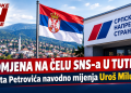 PROMJENA NA ČELU SNS-a U TUTINU: Radeta Petrovića navodno mijenja Uroš Milunović