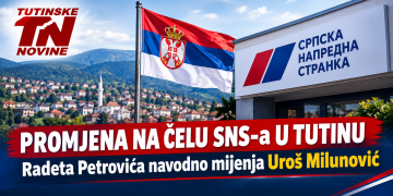 PROMJENA NA ČELU SNS-a U TUTINU: Radeta Petrovića navodno mijenja Uroš Milunović