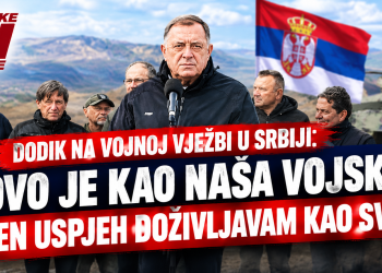 Dodik na vojnoj vježbi Srbije: „Ovo je kao naša vojska, njen uspjeh doživljavam kao svoj“