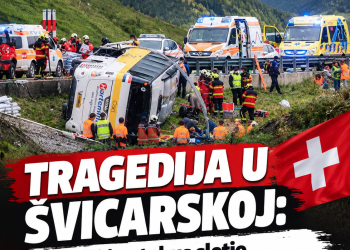 TRAGEDIJA U ŠVICARSKOJ: Turistički autobus sletio s planinske ceste, ima poginulih i više povrijeđenih