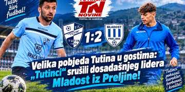 Velika pobjeda Tutina u gostima: „Tutinci“ srušili dosadašnjeg lidera Mladost iz Preljine!