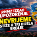 RHMZ izdao upozorenje: Nevrijeme stiže u tri dijela Srbije