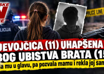 Djevojčica (11) uhapšena zbog ubistva brata (15): Pucala mu u glavu, pa pozvala mamu i rekla joj samo ovo